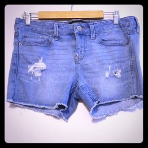 Express Cut-Off Jean Shorts